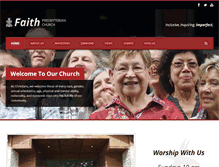Tablet Screenshot of faithpresaustin.org
